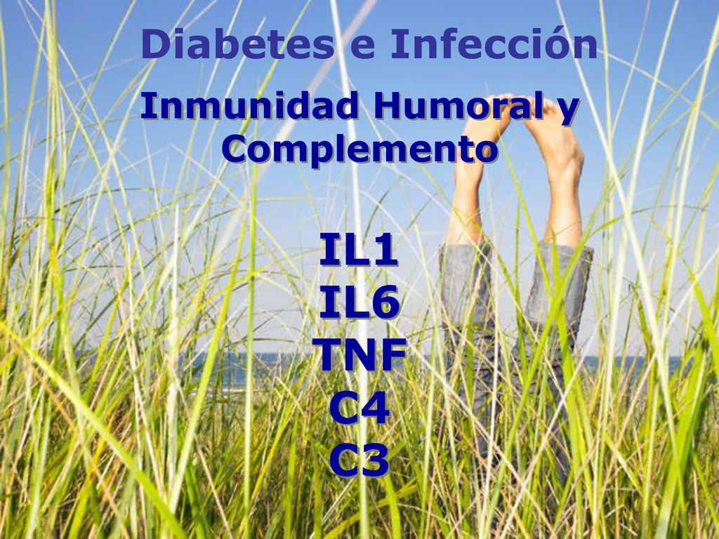 Inmunidad Humoral y Complemento IL1 IL6 TNF C4 C3