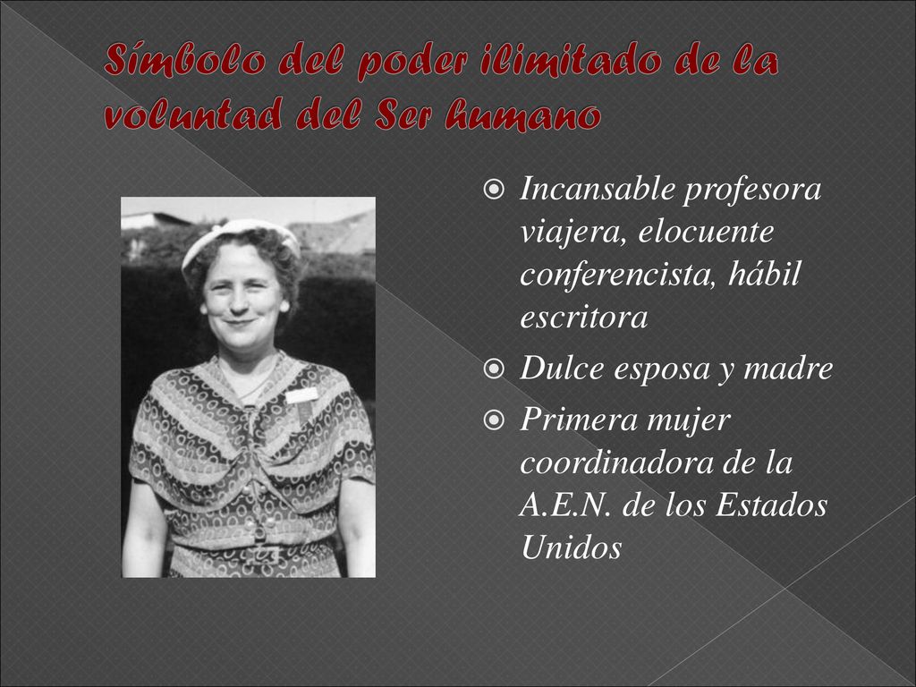Símbolo del poder ilimitado de la voluntad del Ser humano