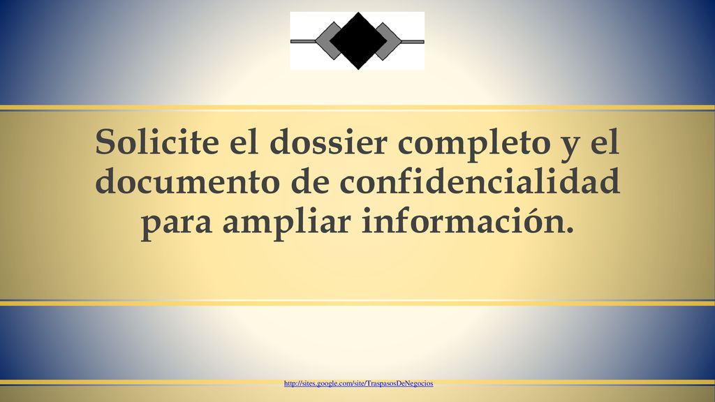 Solicite el dossier completo y el documento de confidencialidad para ampliar información.