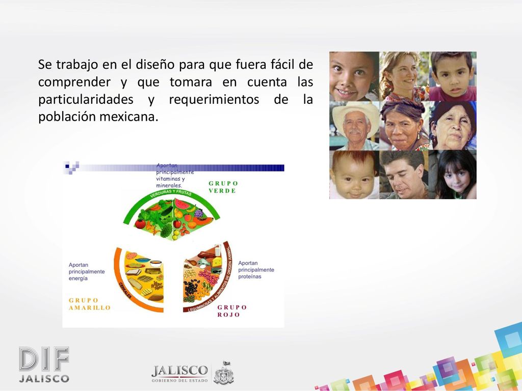 Se trabajo en el diseño para que fuera fácil de comprender y que tomara en cuenta las particularidades y requerimientos de la población mexicana.