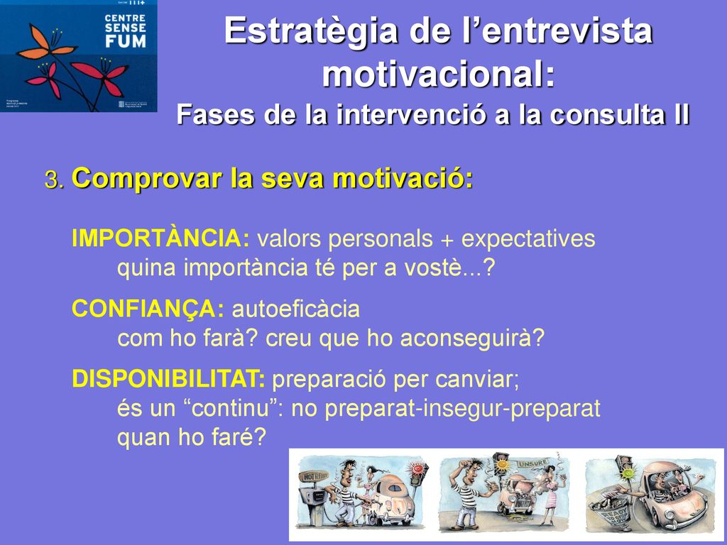 Estratègia de l’entrevista Fases de la intervenció a la consulta II