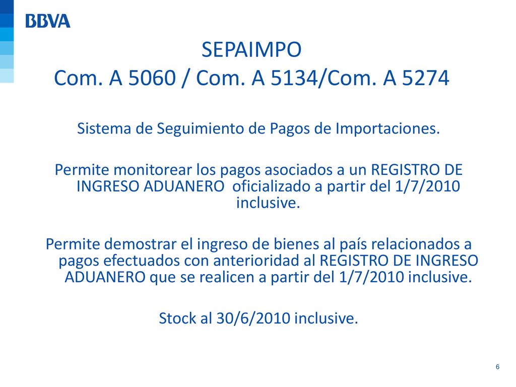 SEPAIMPO Com. A 5060 / Com. A 5134/Com. A 5274