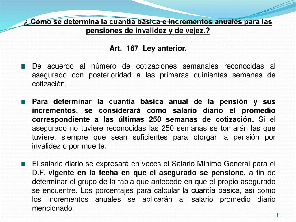 ¿ Cómo se determina la cuantía básica e incrementos anuales para las pensiones de invalidez y de vejez.