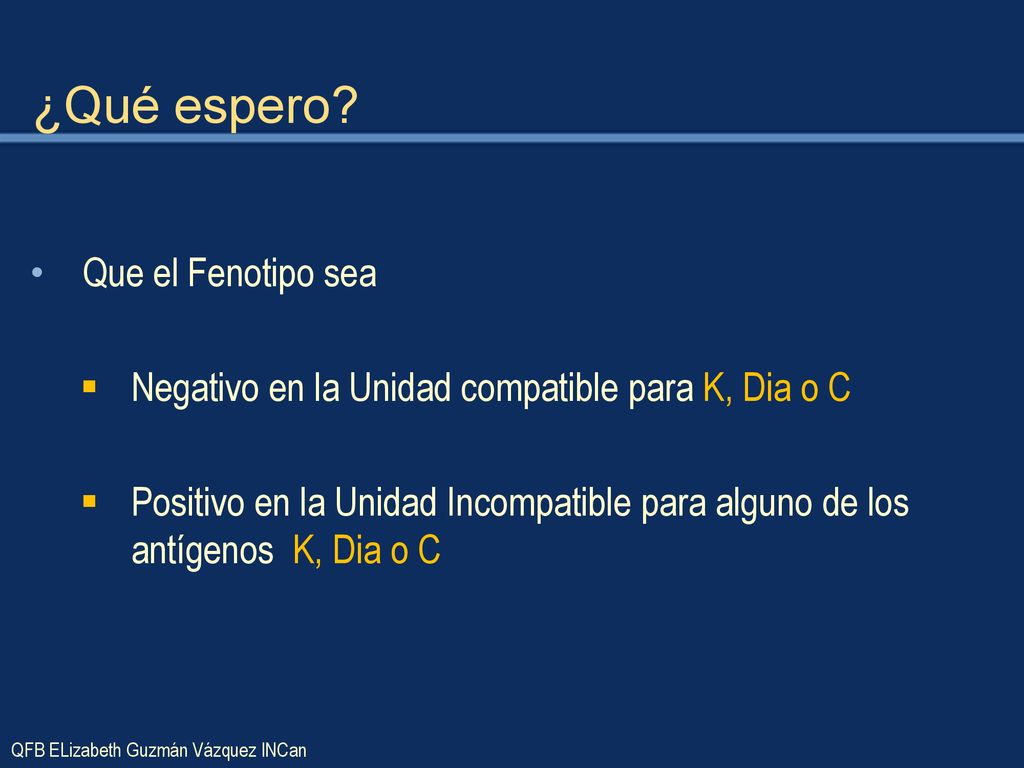¿Qué espero Que el Fenotipo sea