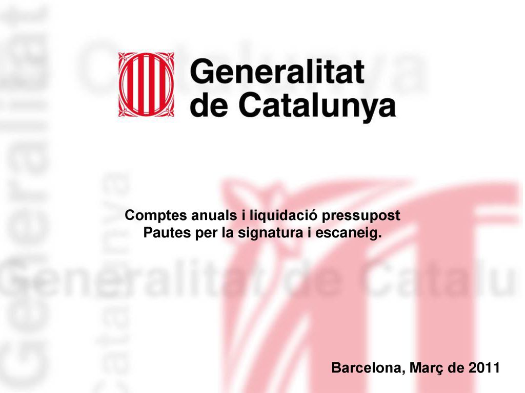 18/09/2018 Comptes anuals i liquidació pressupost Pautes per la signatura i escaneig.