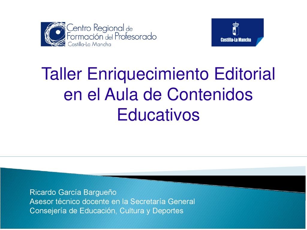 Taller Enriquecimiento Editorial en el Aula de Contenidos Educativos