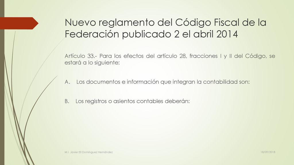 Nuevo reglamento del Código Fiscal de la Federación publicado 2 el abril 2014