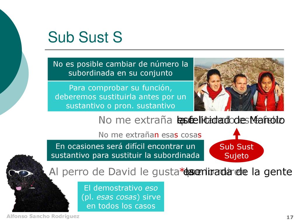 Sub Sust S No me extraña la felicidad de Manolo eso