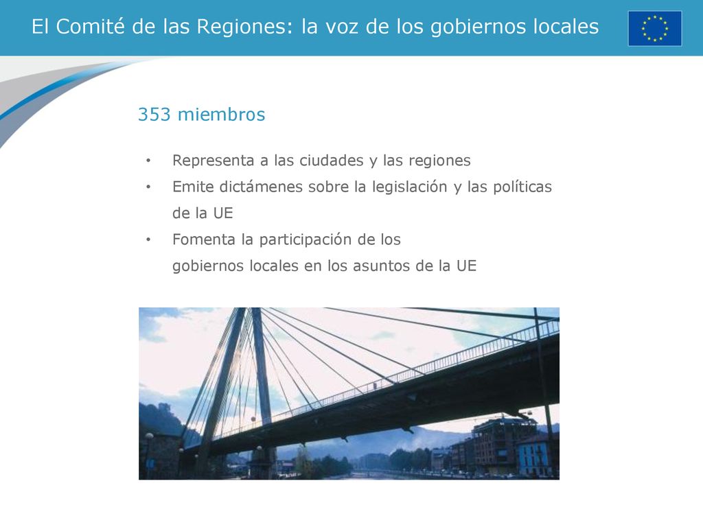 El Comité de las Regiones: la voz de los gobiernos locales