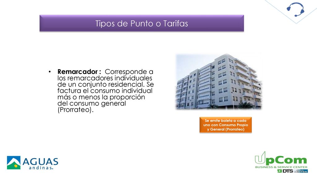Se emite boleta a cada uno con Consumo Propio y General (Prorrateo)