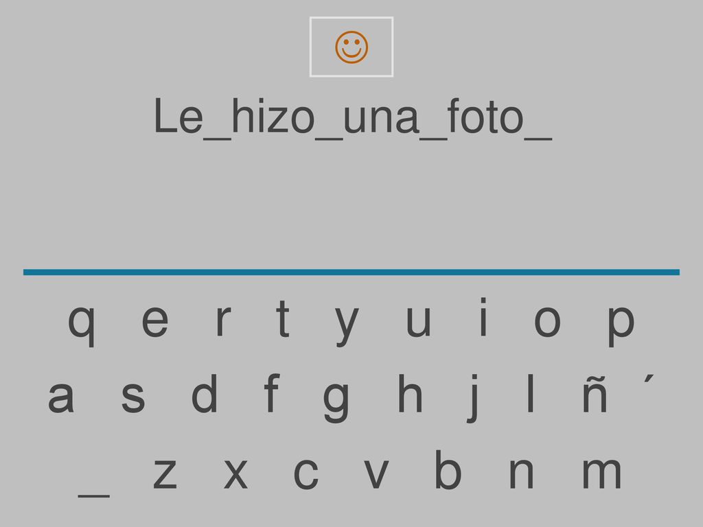 q e r t y u i o p a s d f g h j l ñ ´ _ z x c v b n m