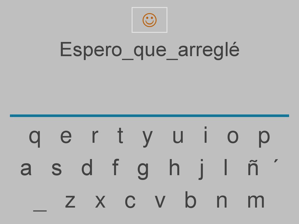 q e r t y u i o p a s d f g h j l ñ ´ _ z x c v b n m