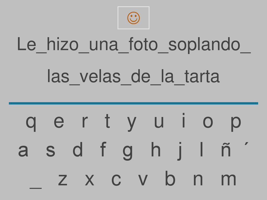 q e r t y u i o p a s d f g h j l ñ ´ _ z x c v b n m