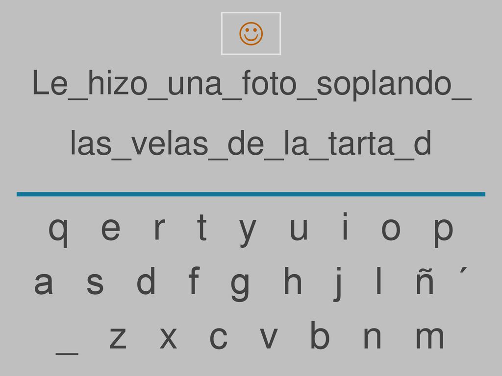 q e r t y u i o p a s d f g h j l ñ ´ _ z x c v b n m