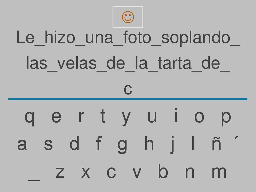 q e r t y u i o p a s d f g h j l ñ ´ _ z x c v b n m