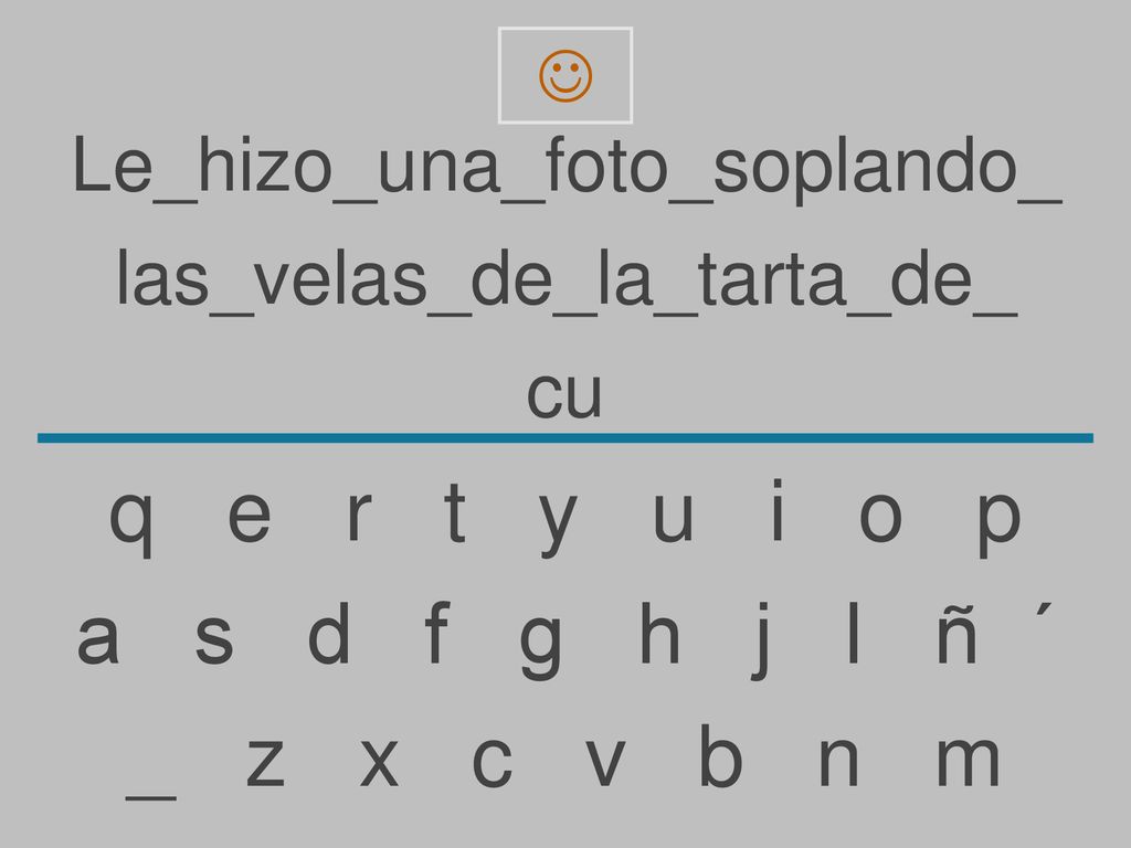 q e r t y u i o p a s d f g h j l ñ ´ _ z x c v b n m