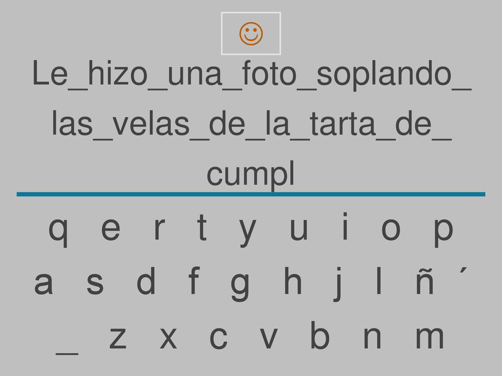 q e r t y u i o p a s d f g h j l ñ ´ _ z x c v b n m