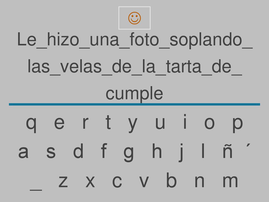 q e r t y u i o p a s d f g h j l ñ ´ _ z x c v b n m