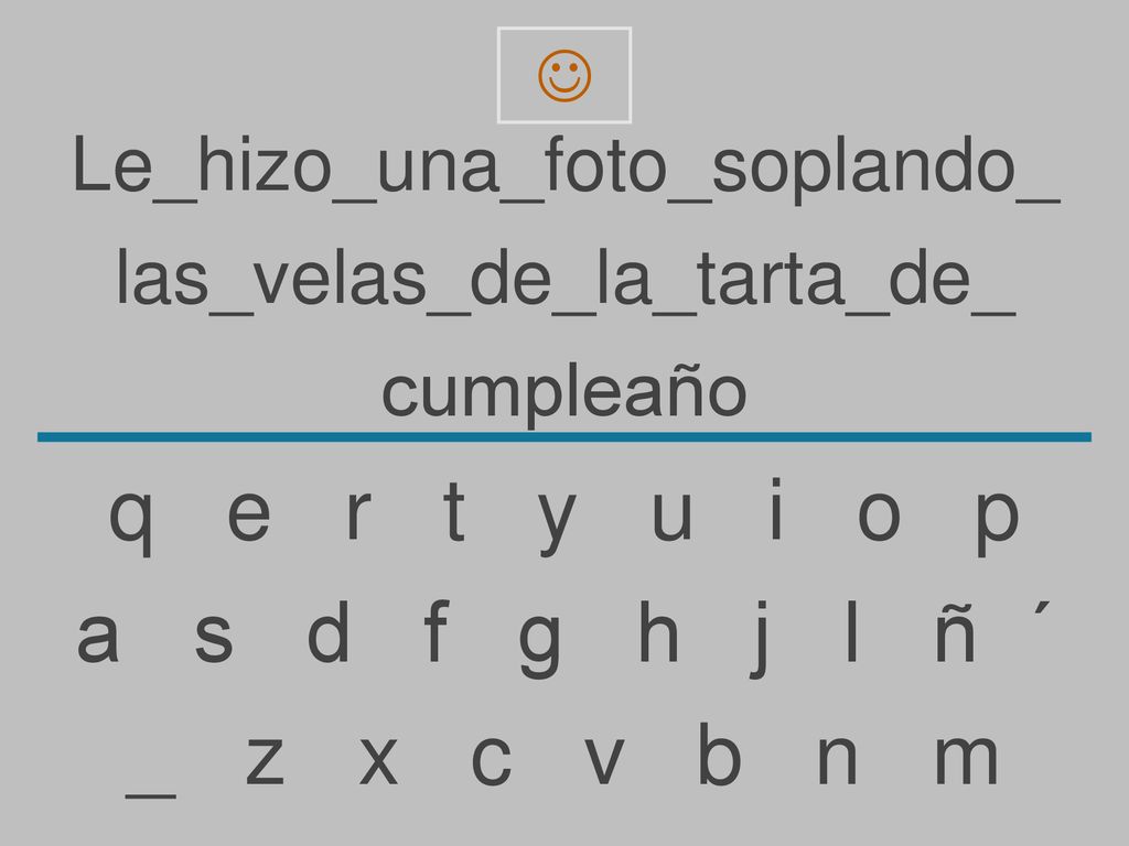 q e r t y u i o p a s d f g h j l ñ ´ _ z x c v b n m