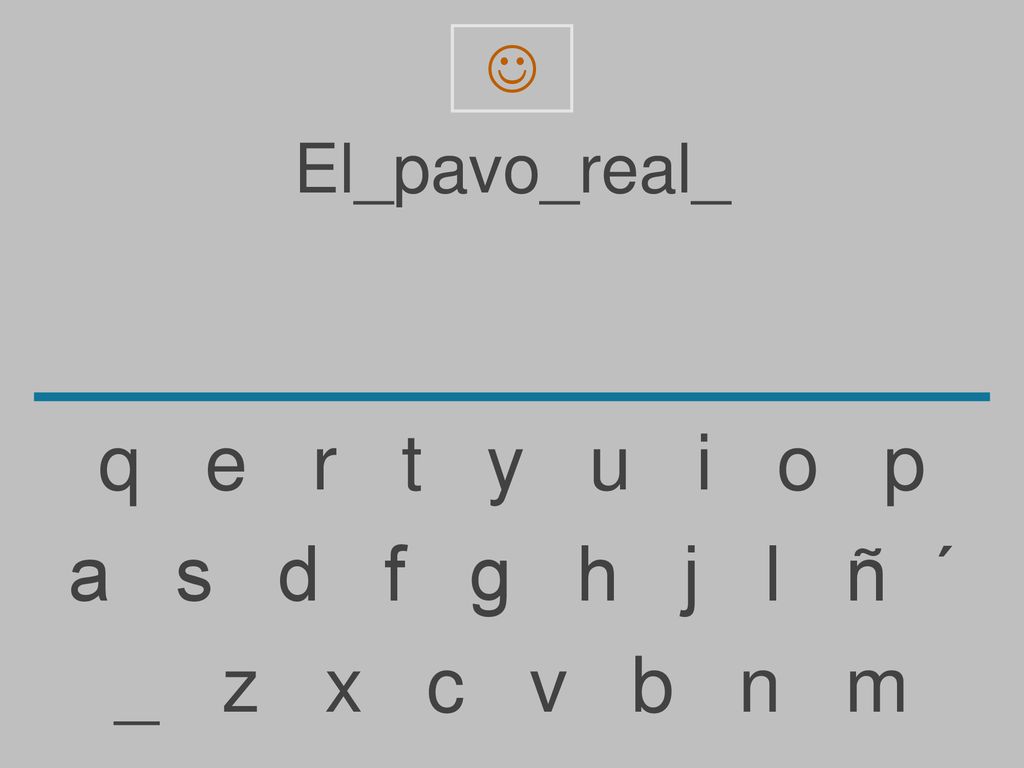  El_pavo_real_. q e r t y u i o p.