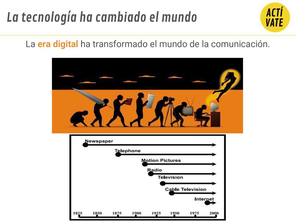 La era digital ha transformado el mundo de la comunicación.
