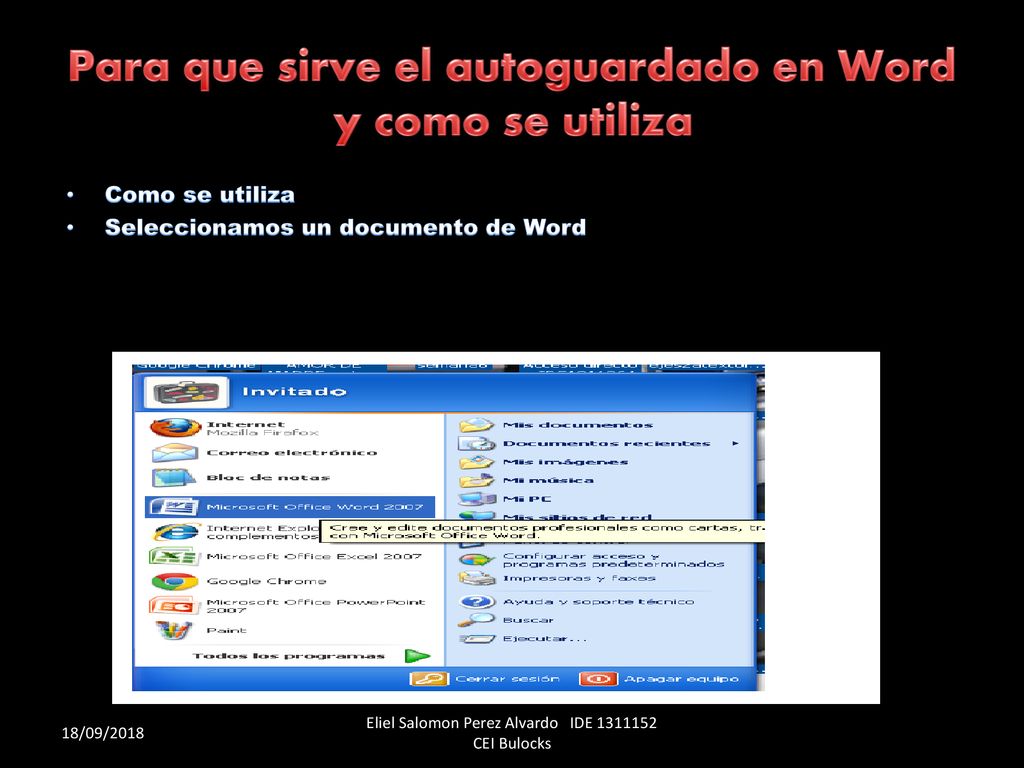 Para que sirve el autoguardado en Word y como se utiliza