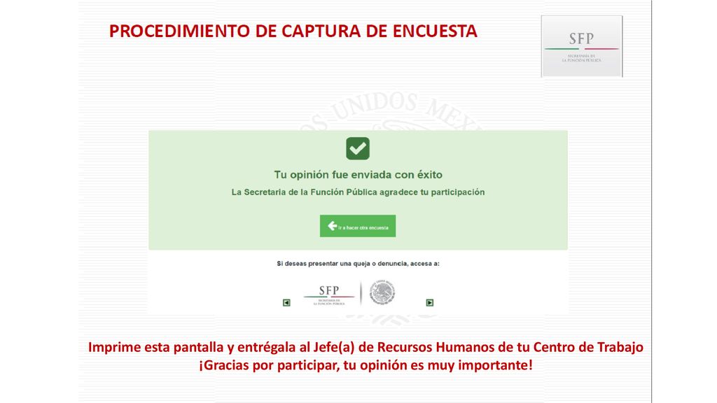 ¡Gracias por participar, tu opinión es muy importante!