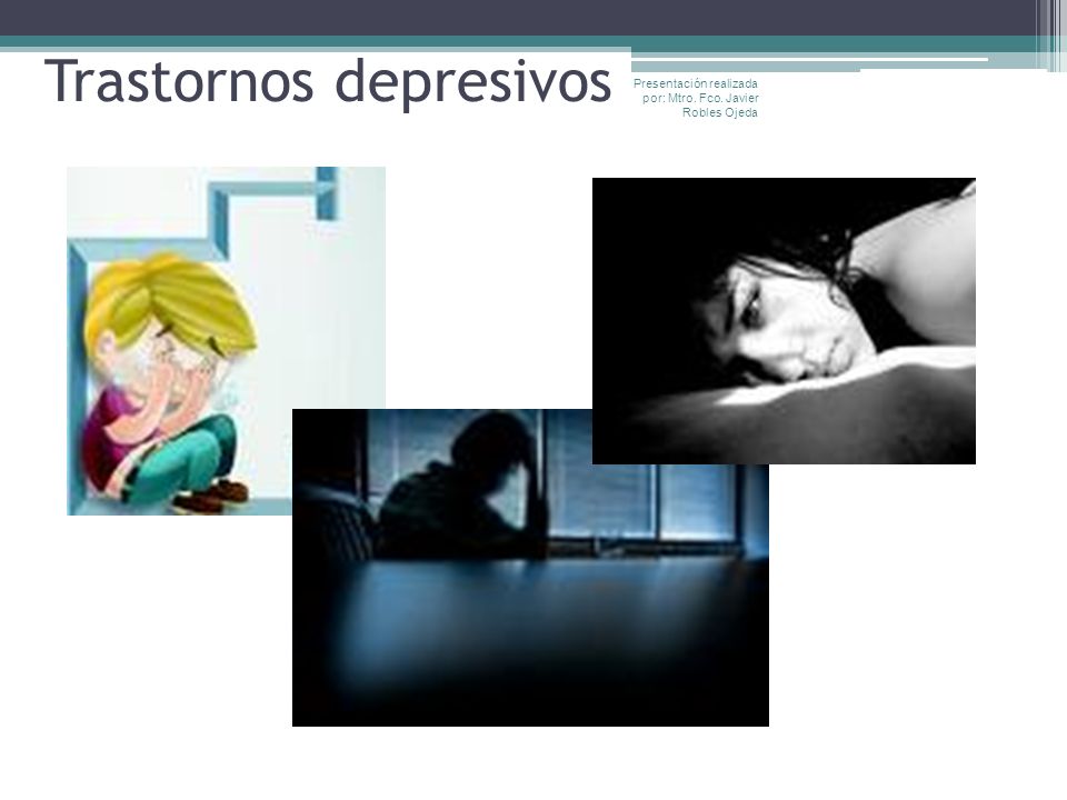 Trastornos depresivos