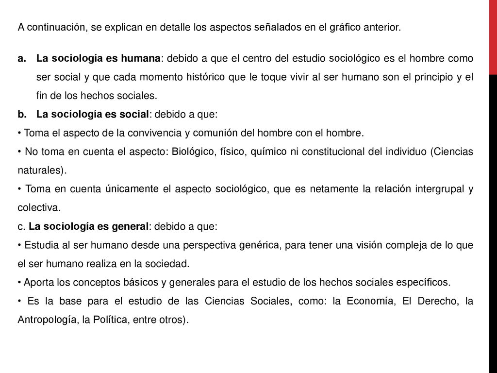 A continuación, se explican en detalle los aspectos señalados en el gráfico anterior.