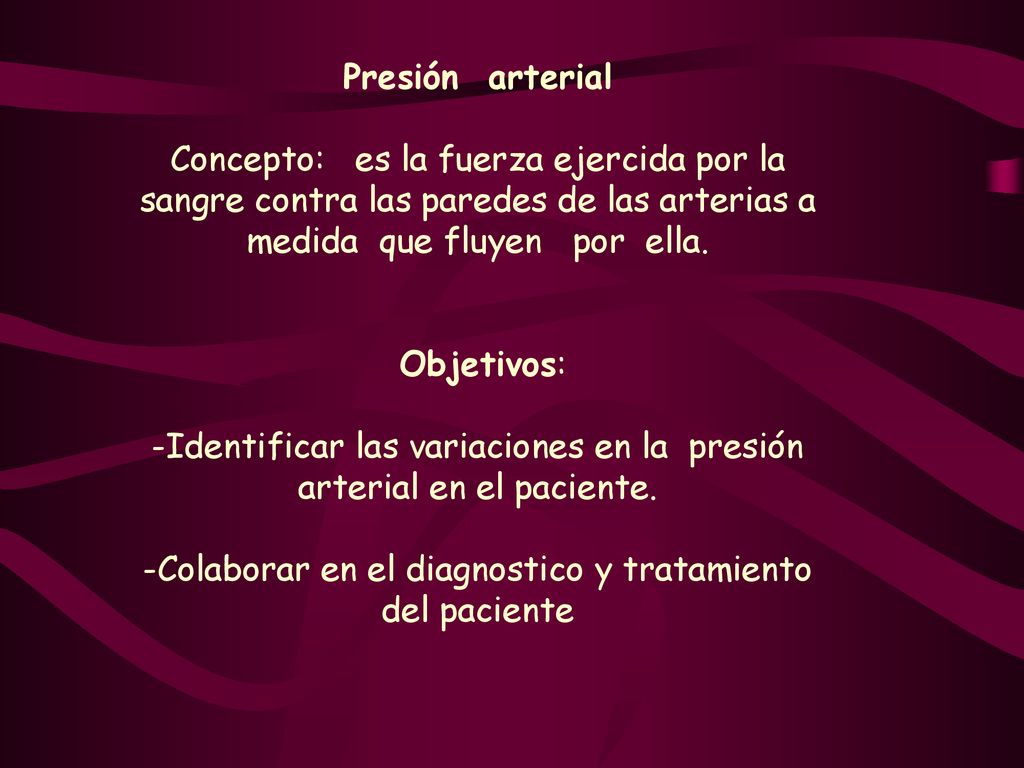 -Identificar las variaciones en la presión arterial en el paciente.