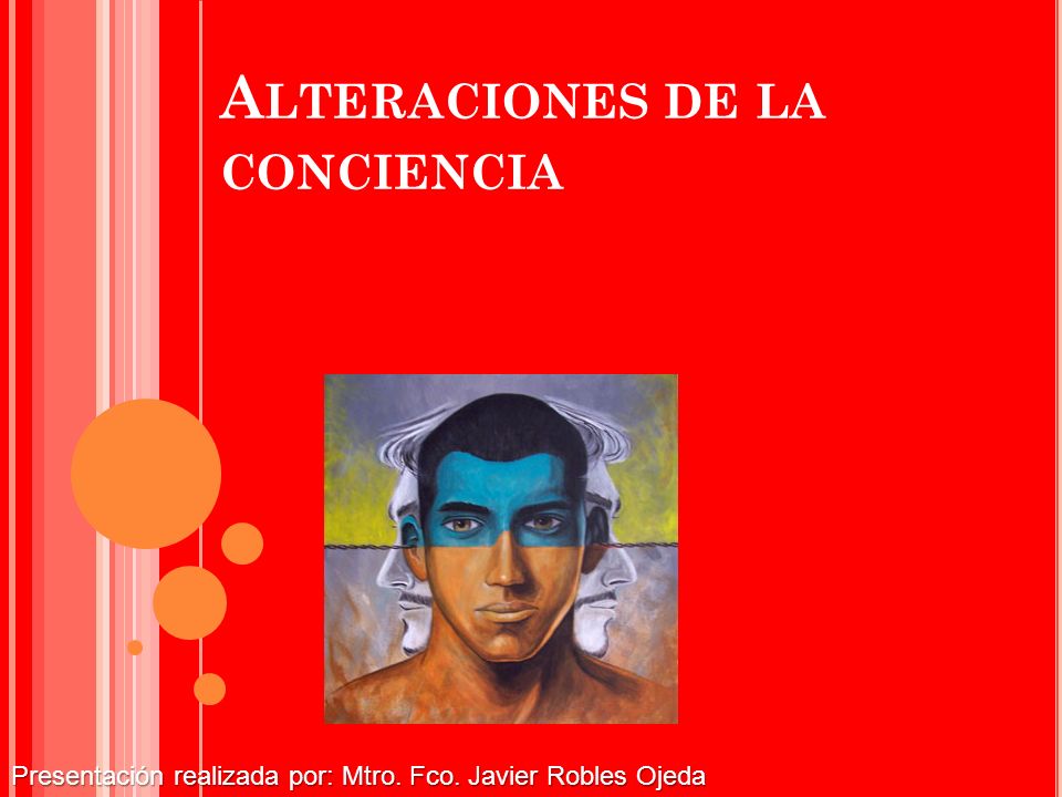 Alteraciones de la conciencia