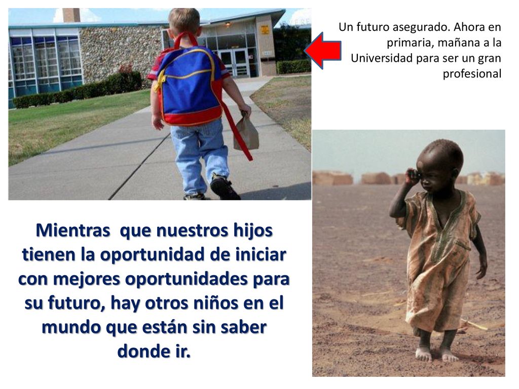 Un futuro asegurado. Ahora en primaria, mañana a la Universidad para ser un gran profesional