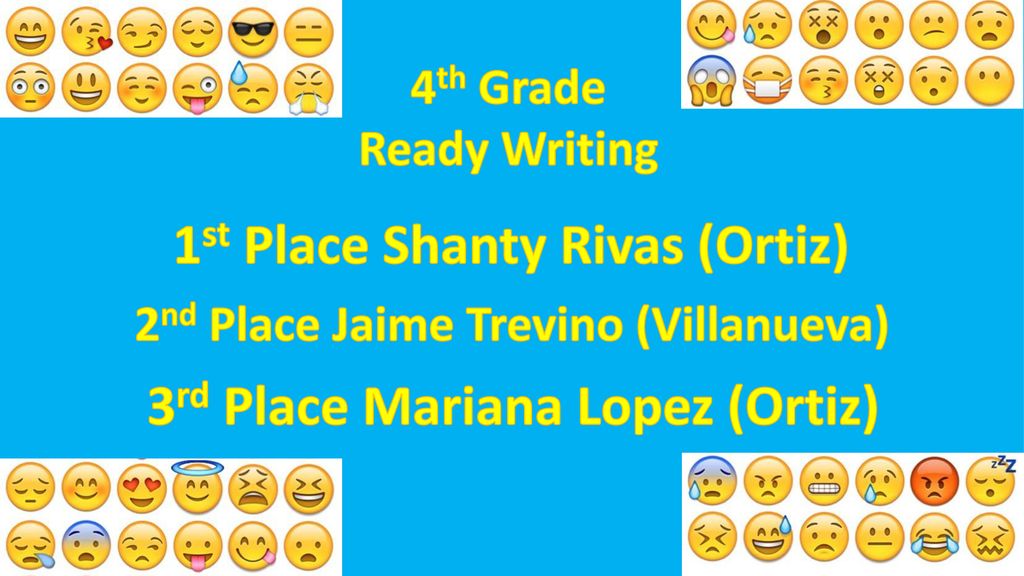 1st Place Shanty Rivas (Ortiz) 3rd Place Mariana Lopez (Ortiz)