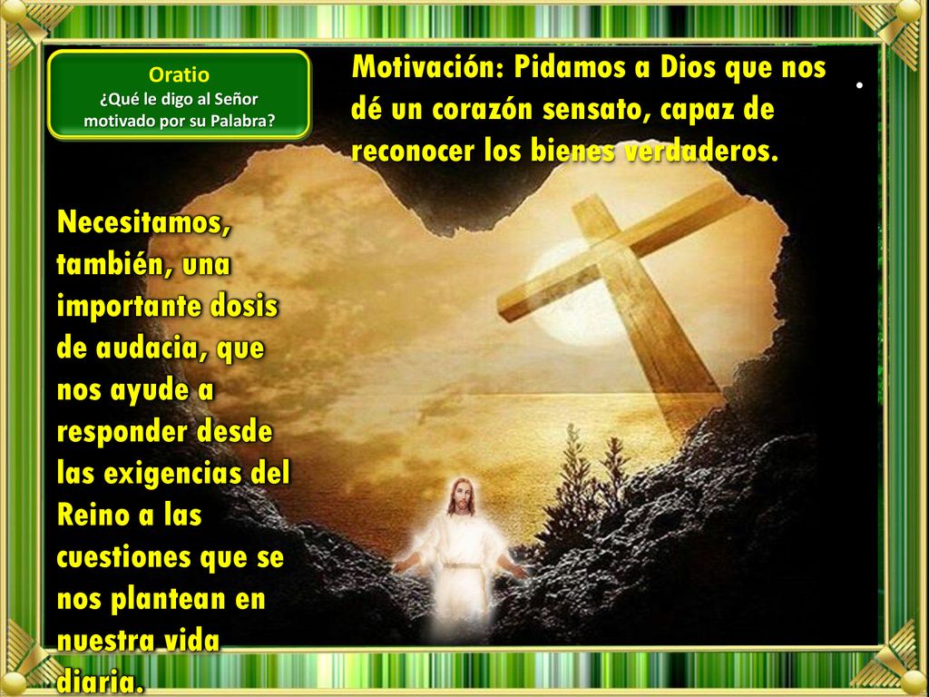 ¿Qué le digo al Señor motivado por su Palabra