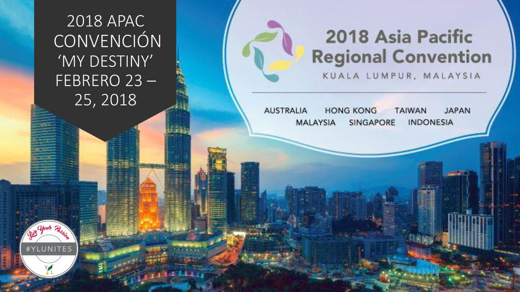 2018 APAC CONVENCIÓN ‘MY DESTINY’ FEBRERO 23 – 25, 2018