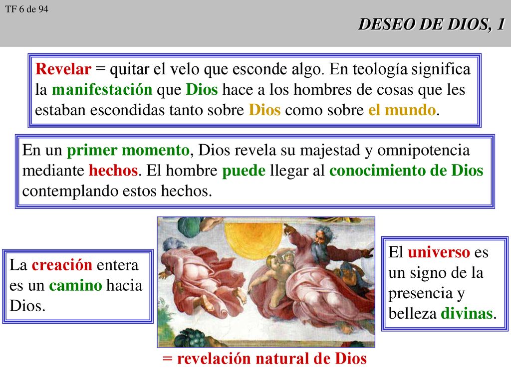 Revelar = quitar el velo que esconde algo. En teología significa