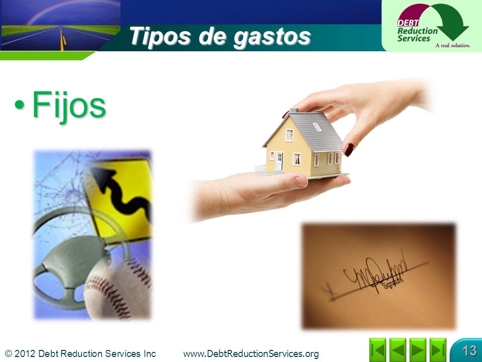 Fijos Tipos de gastos DC: Rev: Approximately 1 Minute