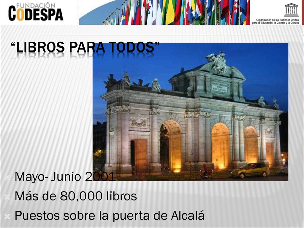 libros para todos Mayo- Junio 2001 Más de 80,000 libros