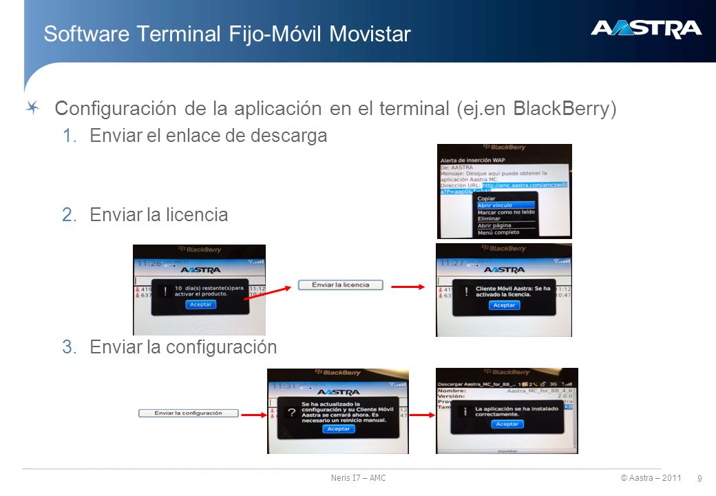 Software Terminal Fijo-Móvil Movistar