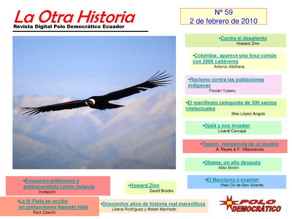 La Otra Historia Nº 59 2 de febrero de 2010