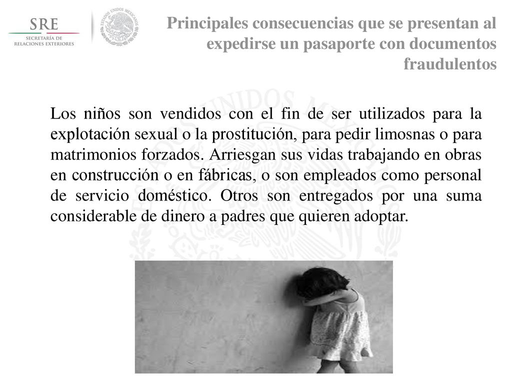 Principales consecuencias que se presentan al expedirse un pasaporte con documentos fraudulentos