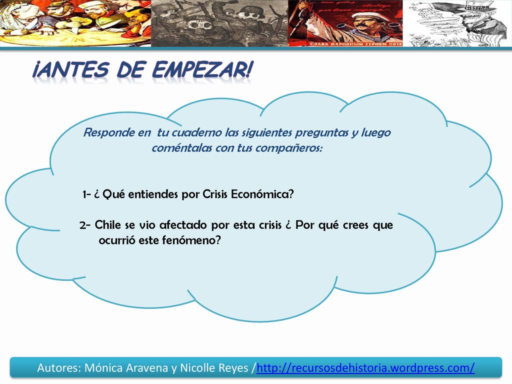 ¡Antes de empezar! Responde en tu cuaderno las siguientes preguntas y luego coméntalas con tus compañeros: