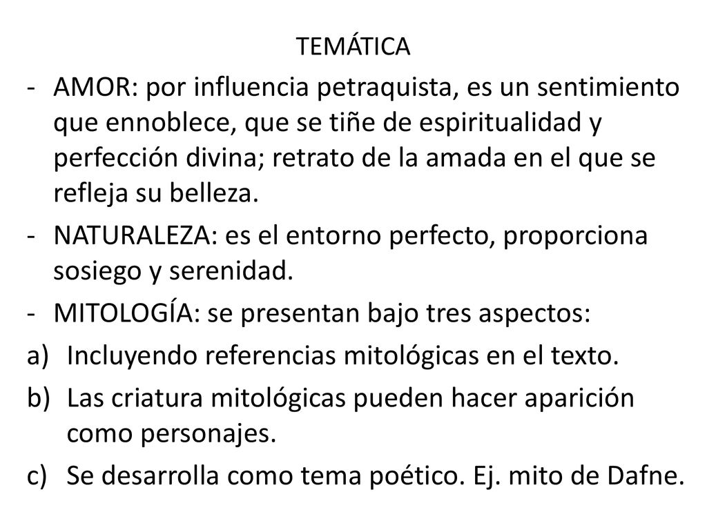 NATURALEZA: es el entorno perfecto, proporciona sosiego y serenidad.