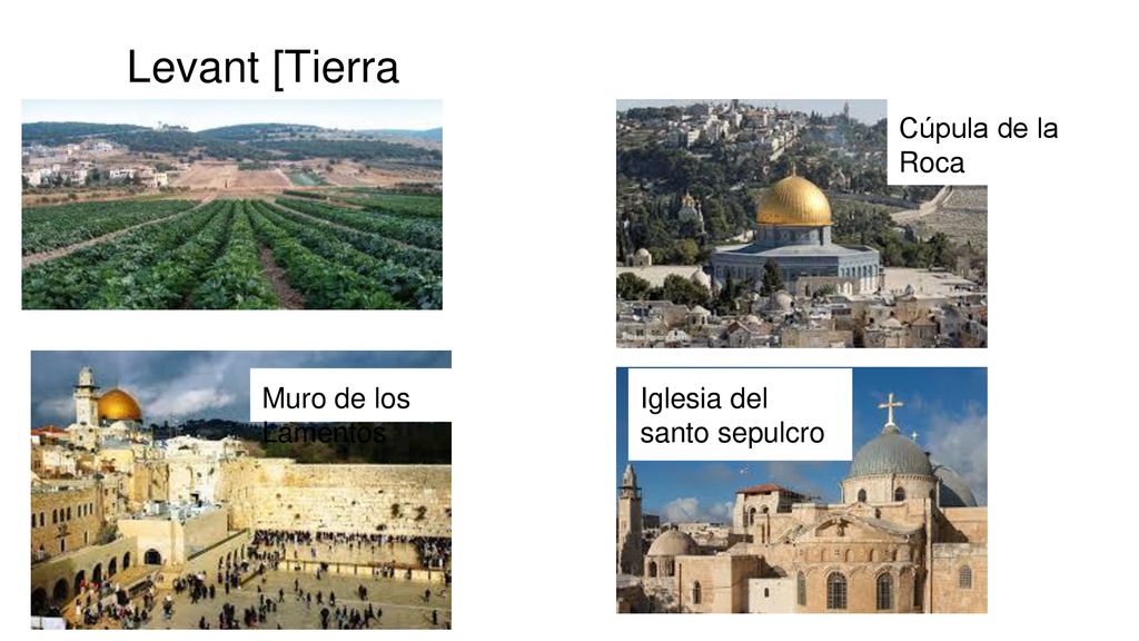 Levant [Tierra Santa] Cúpula de la Roca Muro de los Lamentos