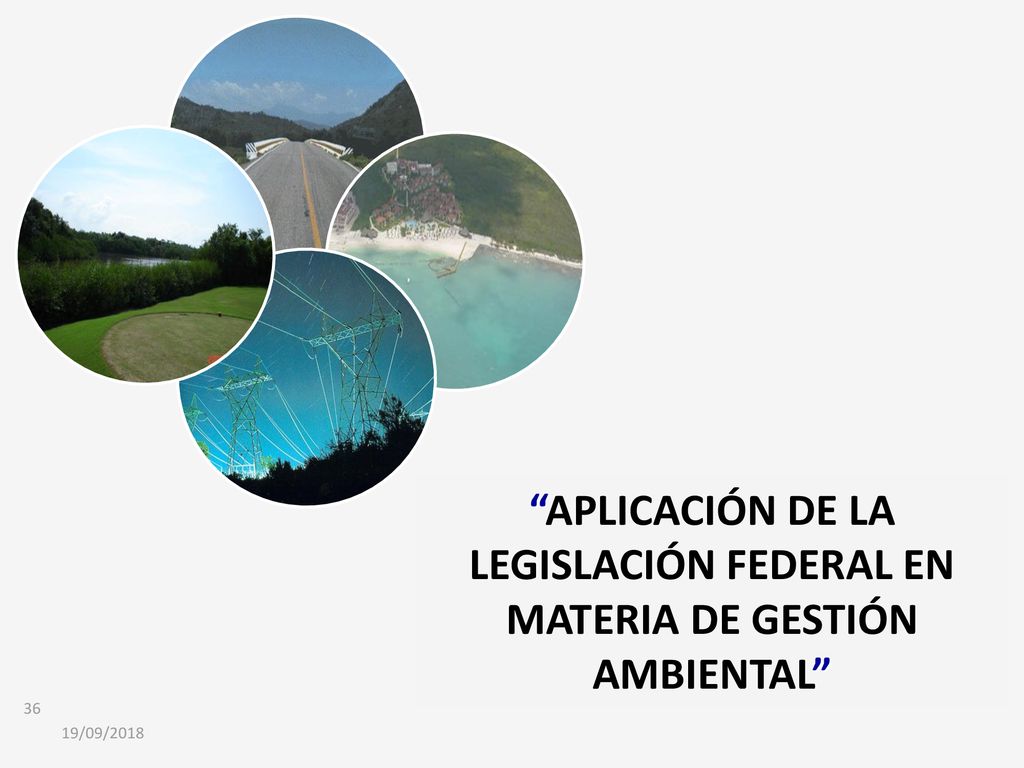 APLICACIÓN DE LA LEGISLACIÓN FEDERAL EN MATERIA DE GESTIÓN AMBIENTAL