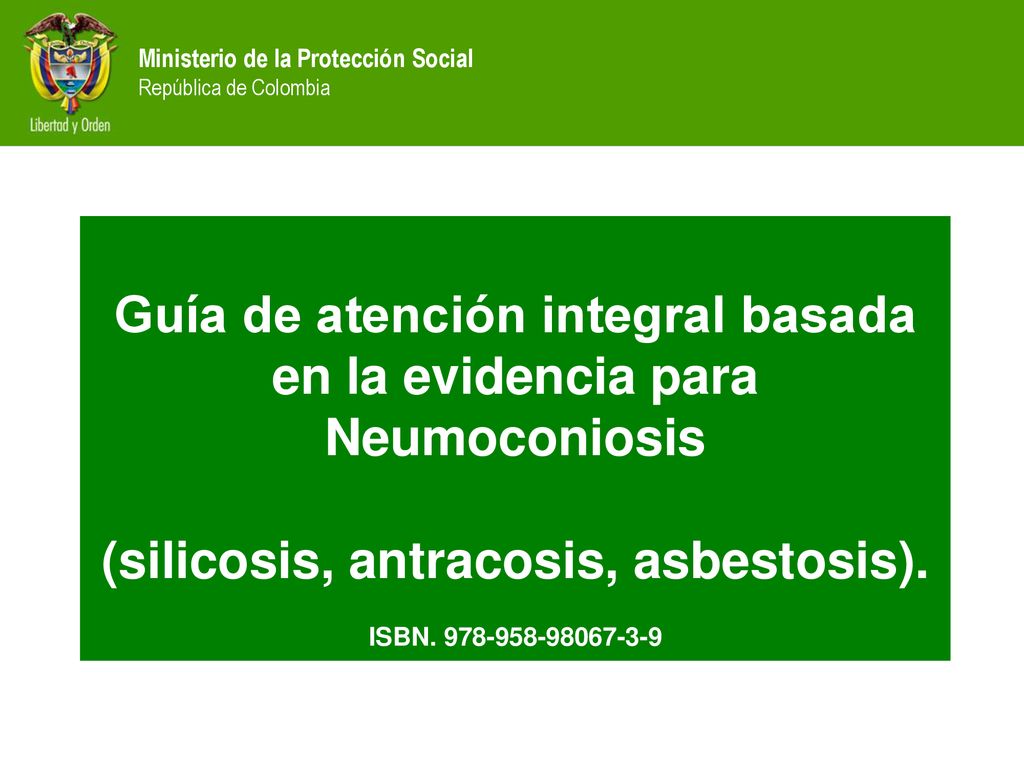 Guía de atención integral basada en la evidencia para Neumoconiosis