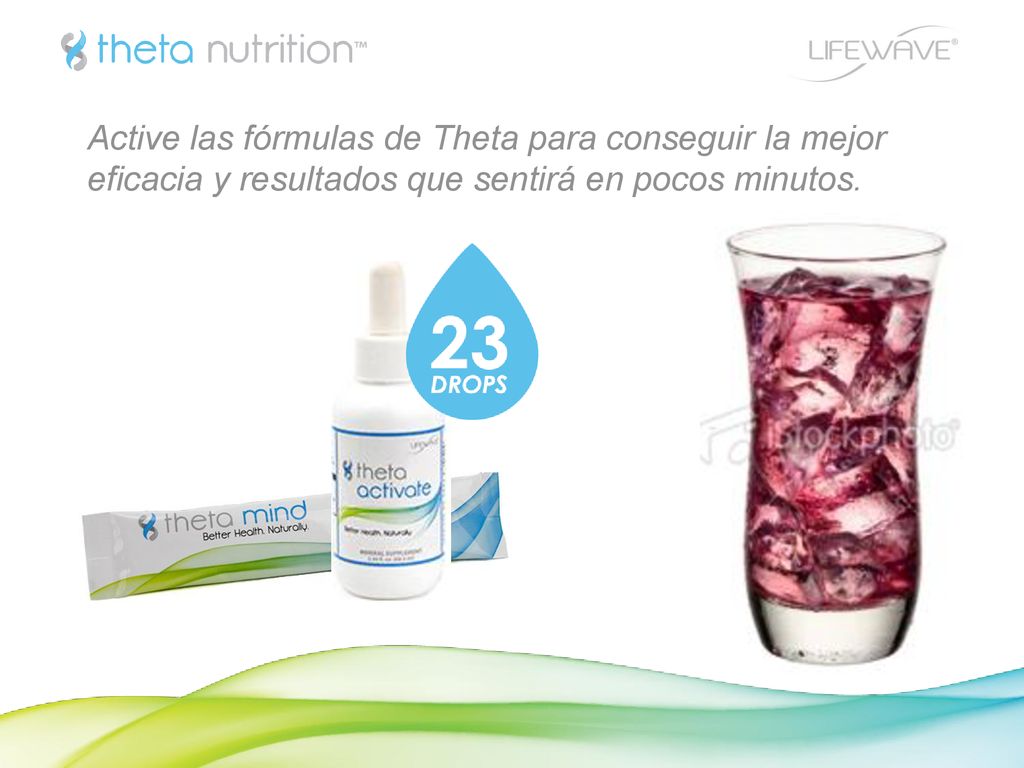 Active las fórmulas de Theta para conseguir la mejor eficacia y resultados que sentirá en pocos minutos.