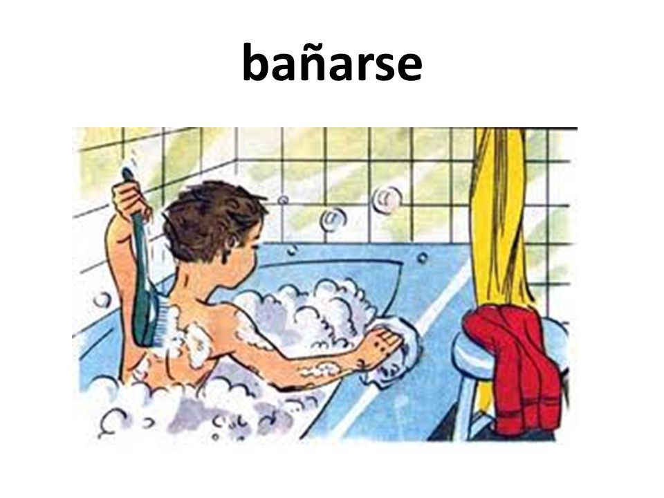 bañarse