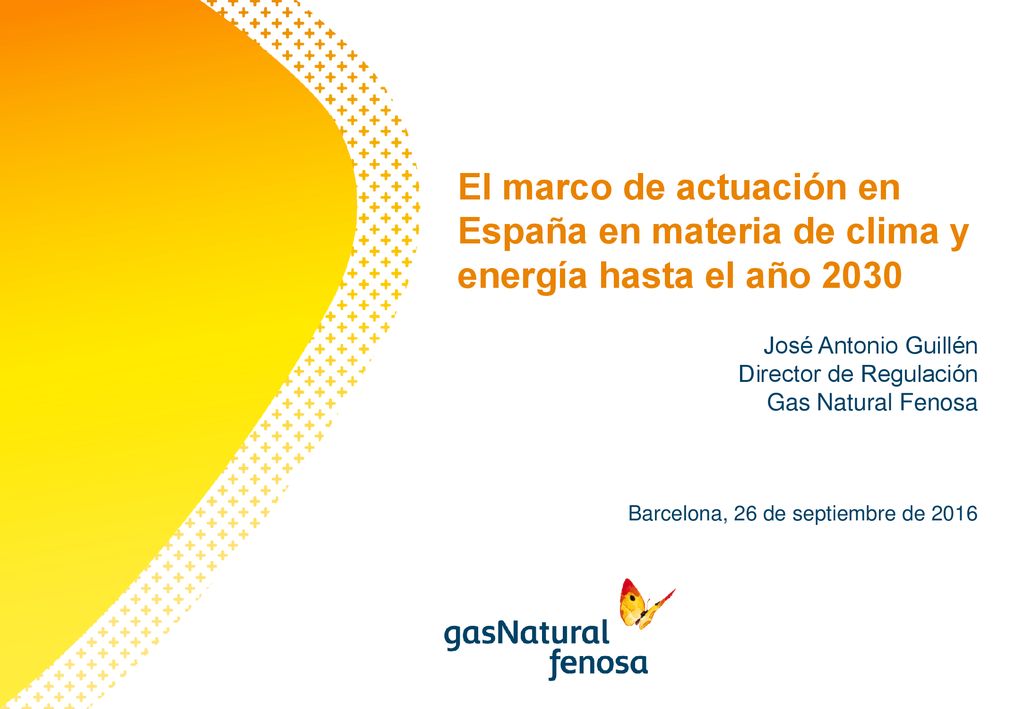 El marco de actuación en España en materia de clima y energía hasta el año 2030