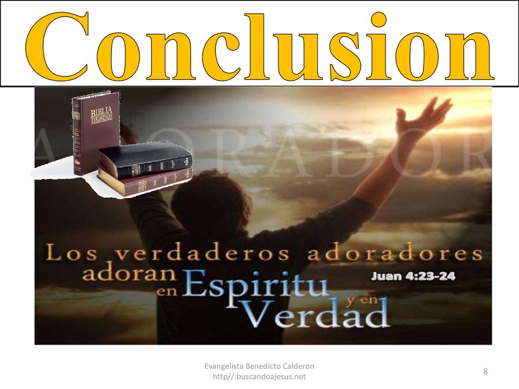 Evangelista Benedicto Calderon http//:buscandoajesus.net